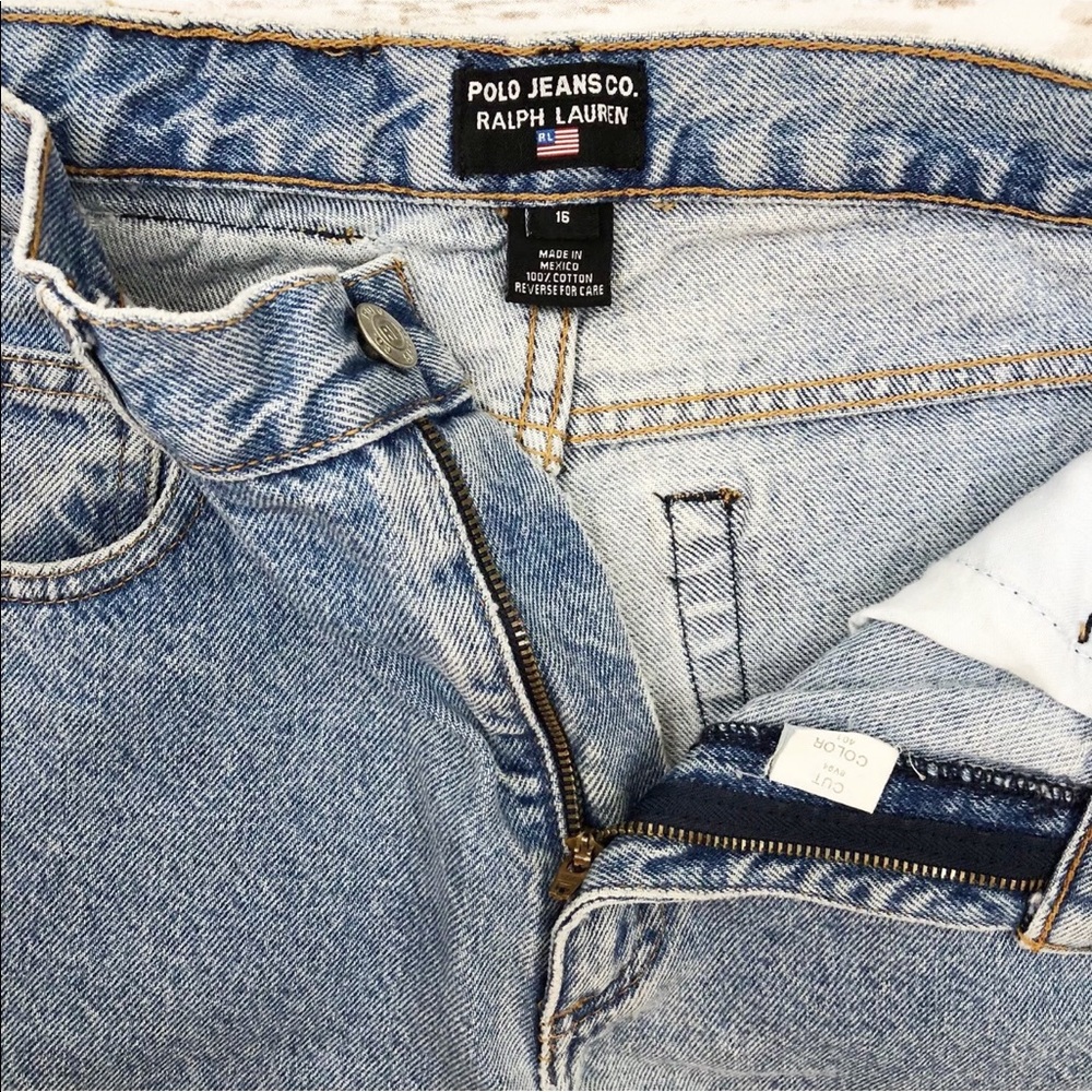 VTG Ralph Lauren Polo Mom Jeans Sz 0/2 :: - Picture 7 of 7